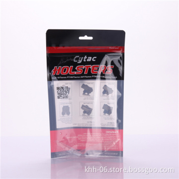 New products custom doypack hair garment packaging bag